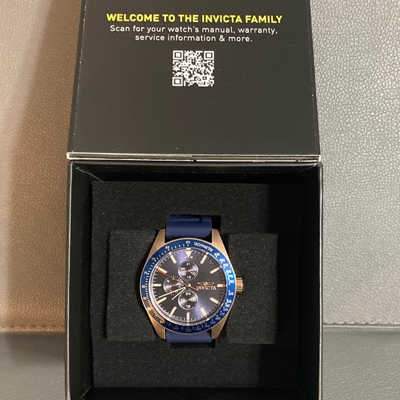 Invicta Aviator Nomad Men's Watch - 45mm, Blue (38406) - Picture 2 of 6